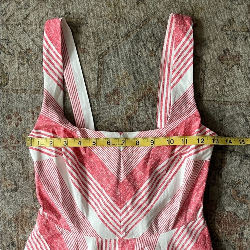 Bailey Blue Red and White Striped Dress - Picture 9 of 12